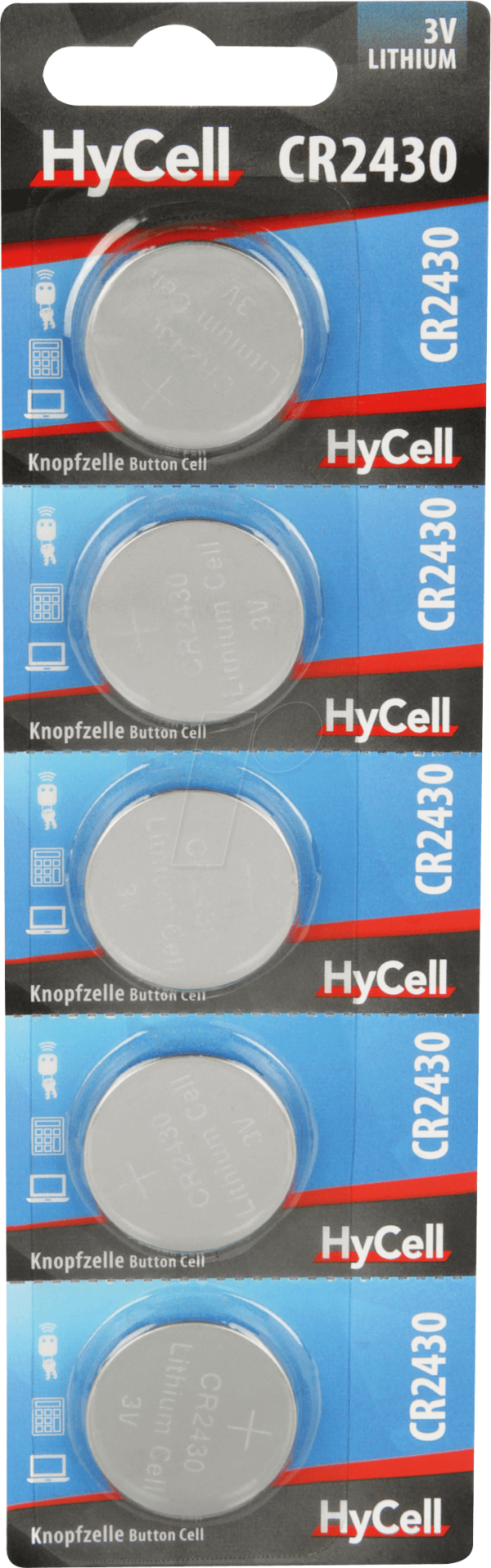 HC 5XCR2430 - Lithium-Knopfzelle