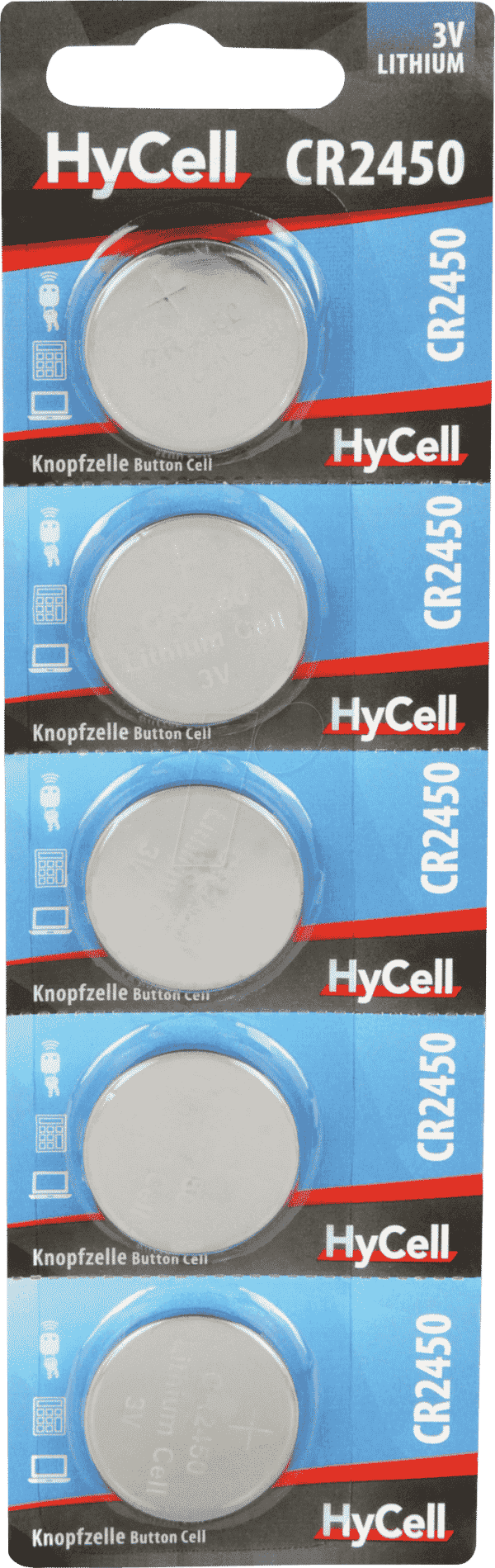 HC 5XCR2450 - Lithium-Knopfzelle