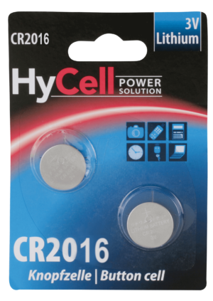 HC 2XCR2016 - Lithium-Knopfzelle
