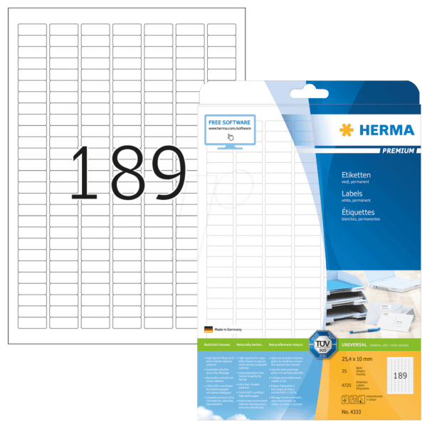 HERMA 4333 - PREMIUM Etiketten A4