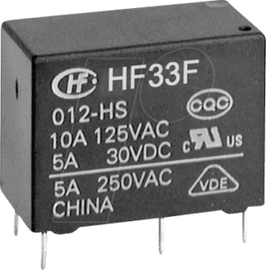 HF33F-024-HSL3F - Zwischenleistung-Relais subminiatur
