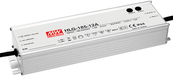 MW HLG-185H-24A - LED-Trafo