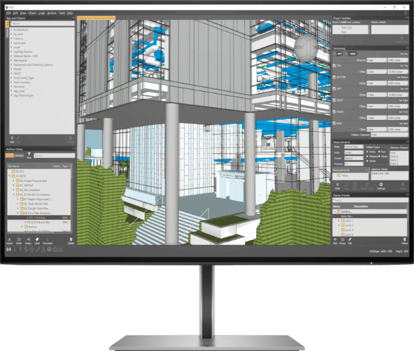 HP 9VF99AA - 61cm Monitor