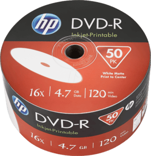 HP DME00070WIP - DVD-R 4.7GB/120Min