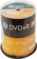 HP DRE00033 - DVD+R 4.7GB/120Min