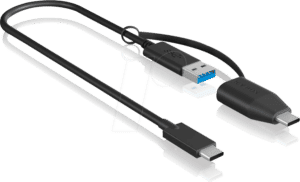 ICY IB-CB033 - USB 3.1 Type-C® zu USB-A & Type-C® Kabel