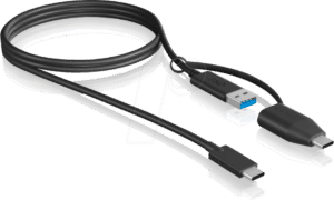 ICY IB-CB034 - USB 3.1 Type-C® zu USB-A & Type-C® Kabel