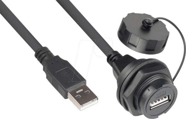 GC IC04-U303 - Steckverbinder  - USB 3.0 Kabel Typ A > Einbaubuchse A