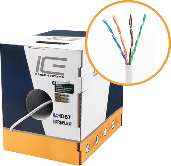 ICE CAT5E BL FTP - Cat.5e Verlegekabel