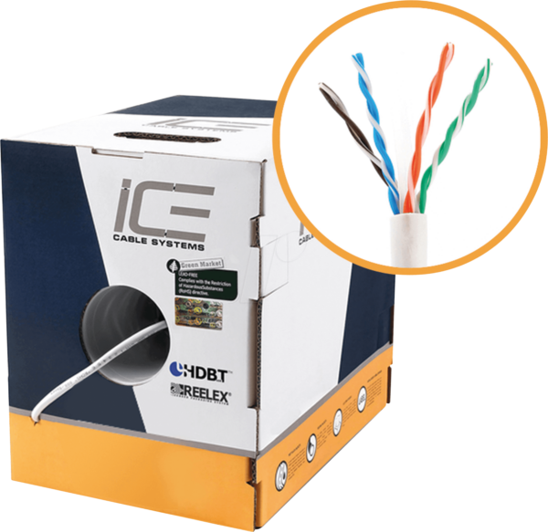 ICE CAT6ABL LSZH - Cat.6A Verlegekabel