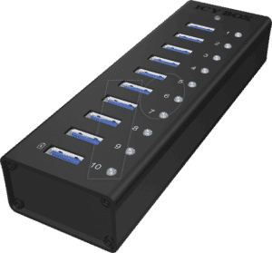 ICY IB-AC6110 - USB 3.0 10-Port Hub