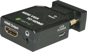 IDA VGA-HDMINI - VGA/Audio zu HDMI Konverter