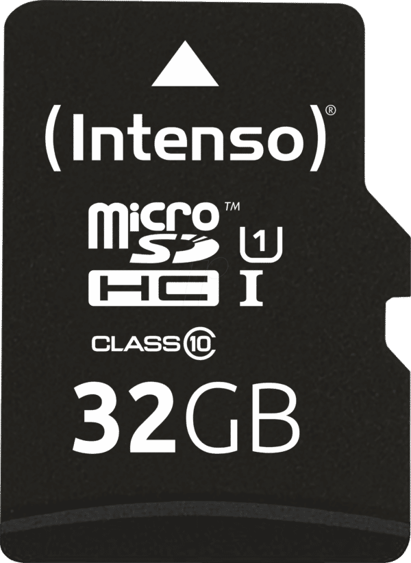 INTENSO 3423480 - MicroSDHC-Speicherkarte 32GB