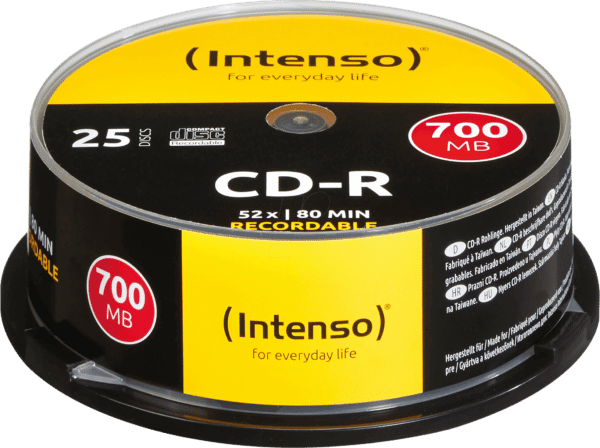 CD 8025 INT - Intenso CD-R 700MB/80min