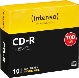 CD 8010 INT-S - Intenso CD-R 700 MB/80 min