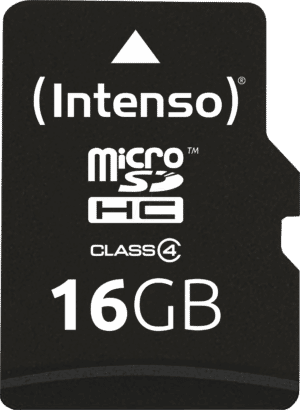 INTENSO MSDHC16G - MicroSDHC-Speicherkarte 16GB