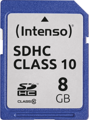 INTENSO 3411460 - SDHC-Speicherkarte 8GB