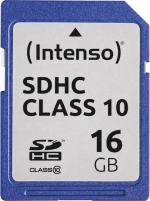 INTENSO 3411470 - SDHC-Speicherkarte 16GB