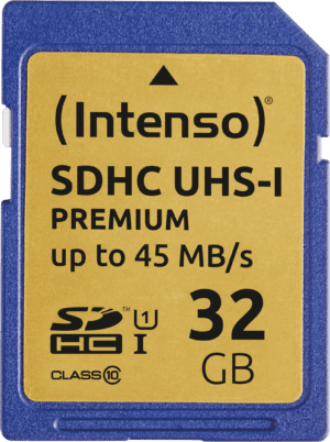 INTENSO 3421480 - SDHC-Speicherkarte 32GB
