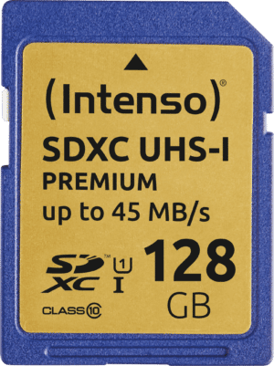 INTENSO 3421491 - SDXC-Speicherkarte 128GB