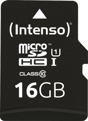 INTENSO 3423470 - MicroSDHC-Speicherkarte 16GB