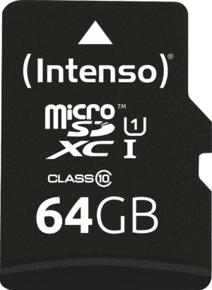 INTENSO 3423490 - MicroSDXC-Speicherkarte 64GB