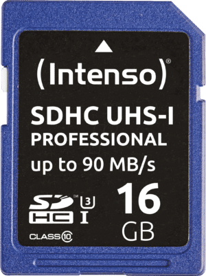 INTENSO 3431470 - SDHC-Speicherkarte 16GB