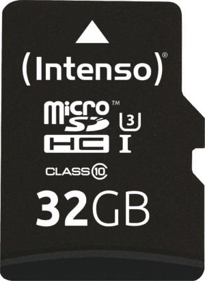 INTENSO 3433480 - MicroSDHC-Speicherkarte 32GB