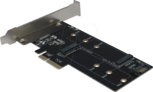 IT88885375 - PCIe Controllerkarte 1x M2 PCIe + 1x M2 SATA