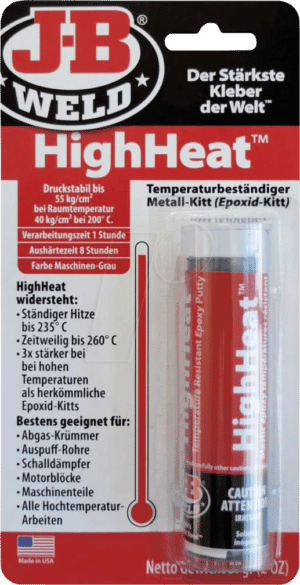 JB HIGH HEAT - Reparaturmasse JB Weld HighHeat