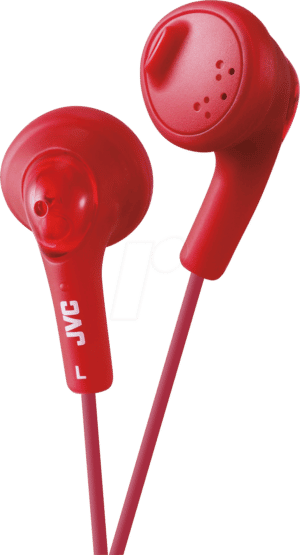 JVC HA-F160-R - Gummierter In-Ear Kopfhörer