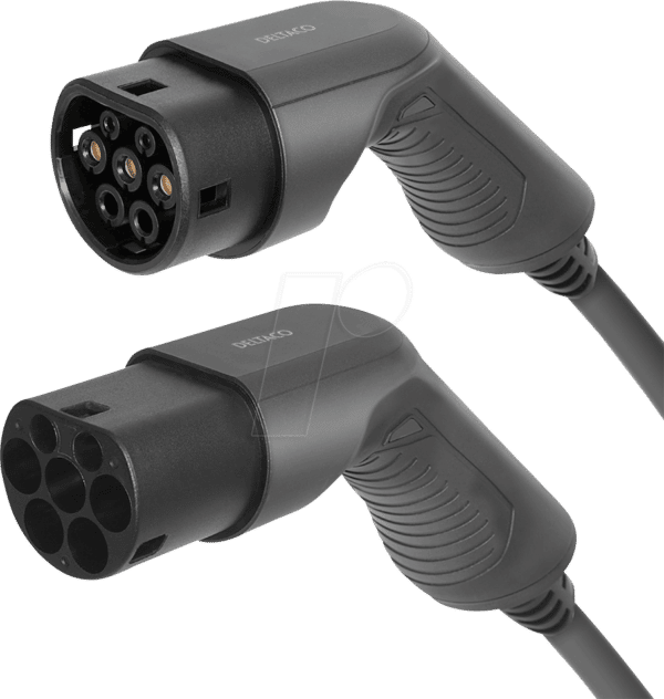 DELTACO KC021 - Typ 2 Kabel