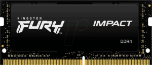 40KI6426-2016FI - 64 GB SO DDR4 2666 CL16 Kingston FURY Impact 2er Kit