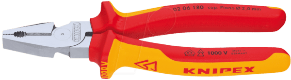 KN 02 06 180 - VDE- Kraft-Kombizange