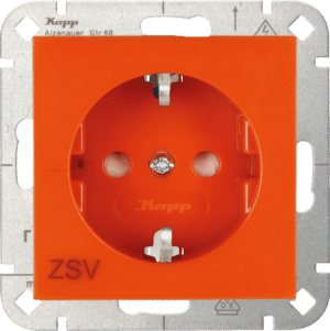 EL KO 940022002 - Unterputz-Steckdose ''ZSV'' mit Berührungsschutz