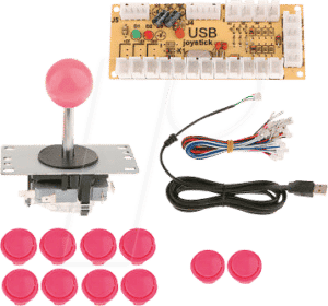 KUB ARC-PK - DIY Arcade Set Pink