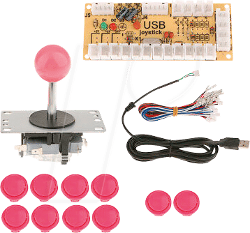 KUB ARC-PK - DIY Arcade Set Pink