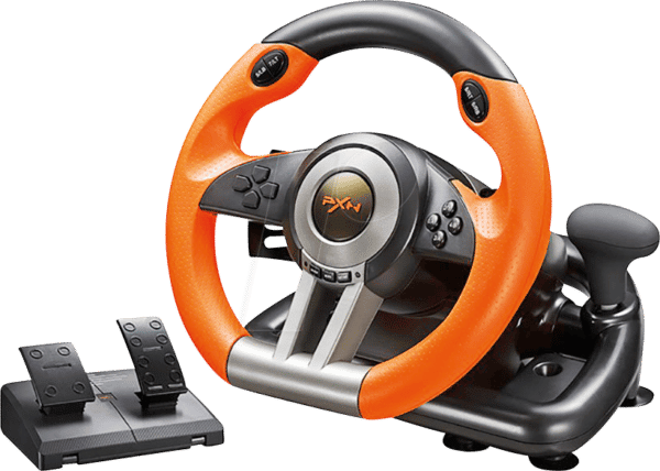 KUB WHEEL OR - Gaming Lenkrad mit Pedalen