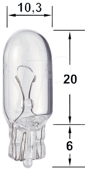 L 2501 - Glassockellampe