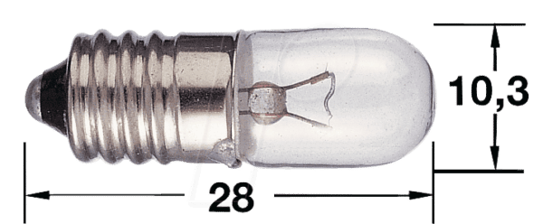 L 3453 - Signal-Kleinröhrenlampe