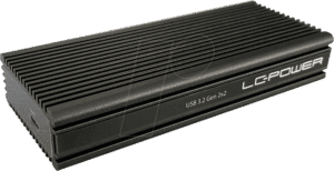 LC-M2-C-NVME-2X2 - Externes M.2 NVMe SSD Gehäuse mit USB 3.2