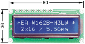 LCD 162C BL - LCD-Modul