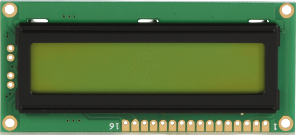 LCD-PM 1X16-6 A - LCD-Modul