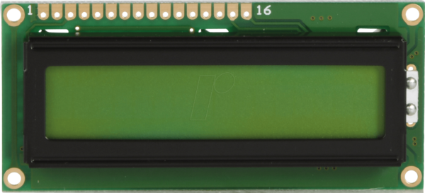 LCD-PM 1X16-6 B - LCD-Modul