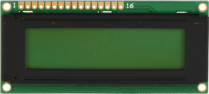 LCD-PM 1X16-8 A - LCD-Modul