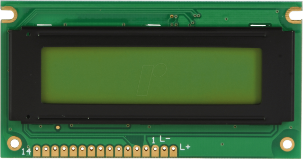 LCD-PM 2X16-6 G - LCD-Modul