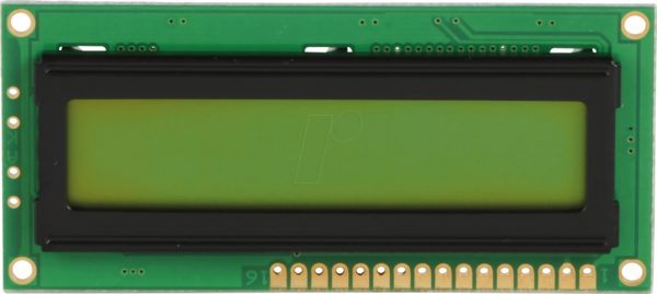 LCD-PM 2X16-4 A - LCD-Modul