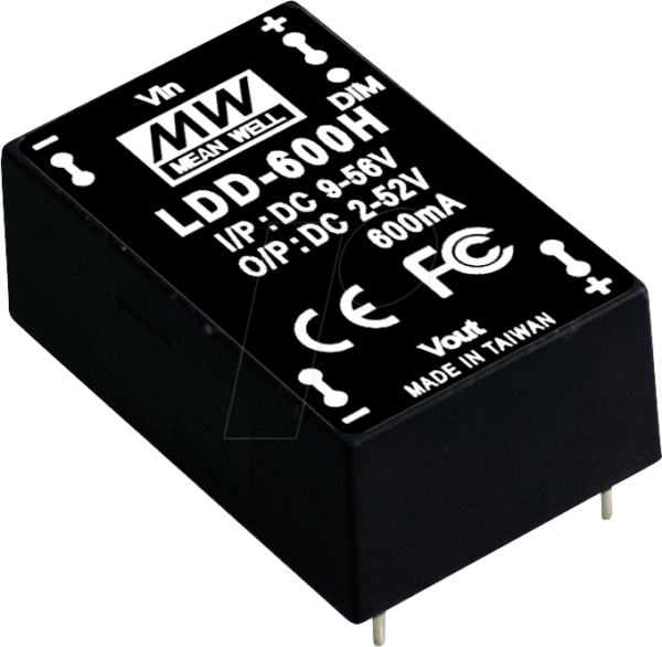 MW LDD-600H - LED-Trafo