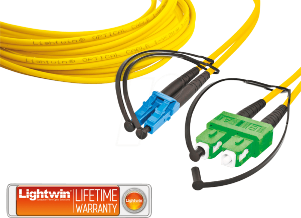 LDP-09 LC-SCA2 - Duplex LWL Patchkabel