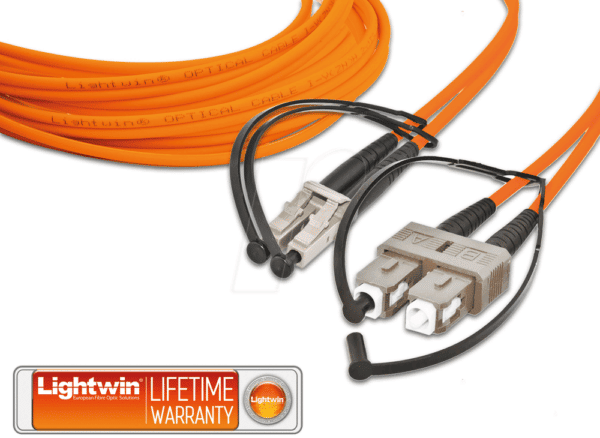 LDP-50 LC-SC1 - Duplex LWL Patchkabel